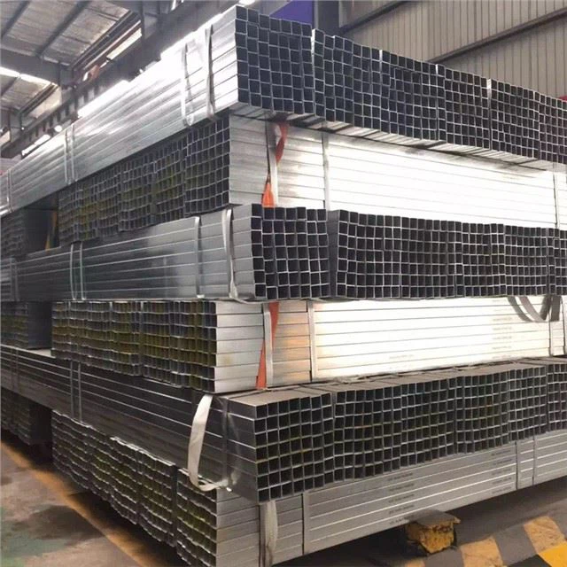 亜鉛メッキスクエアパイプ40g / m2亜鉛コーティング