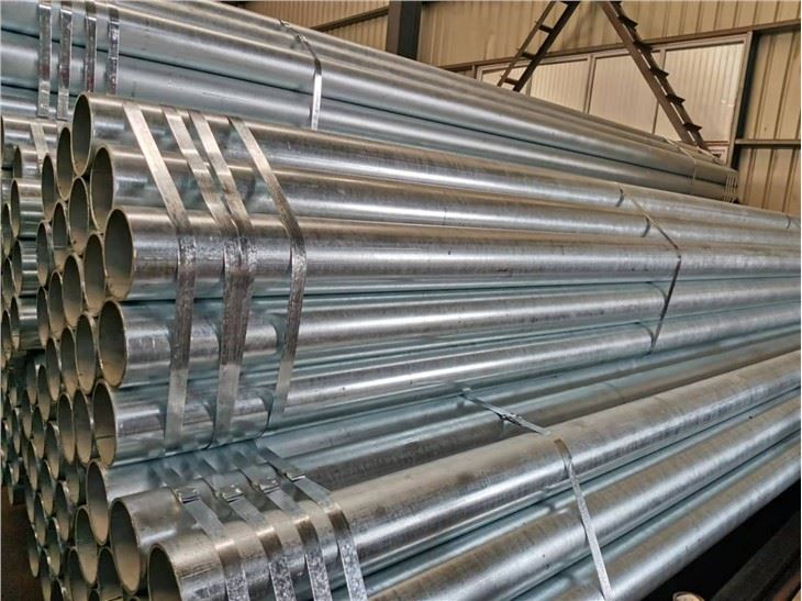 Hot Dipped Galvanized Steel Welded Pipe Greenhouse Pre Galvanized Pipes